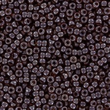 Miyuki rocailles Perlen 11/0 - Transparent dark raspberry luster 11-327